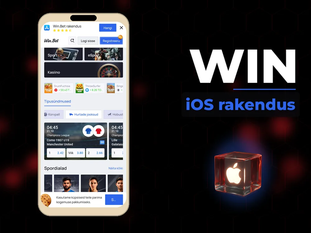 Win - iOS rakendus